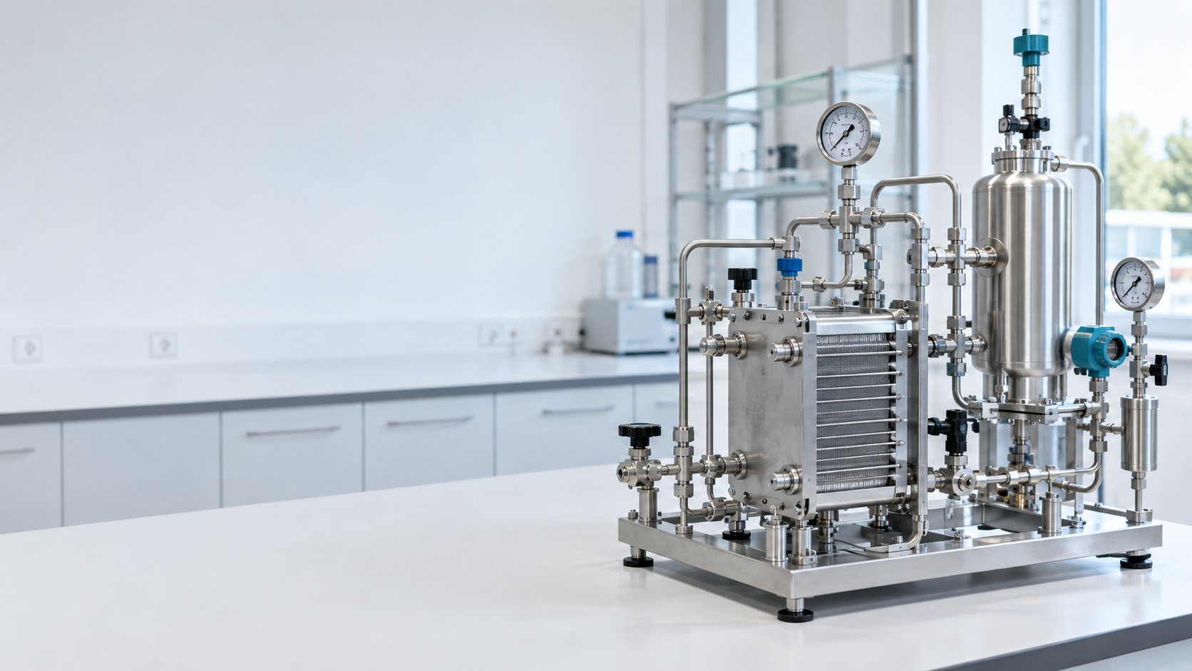 Conceptual hydrogen process equipment