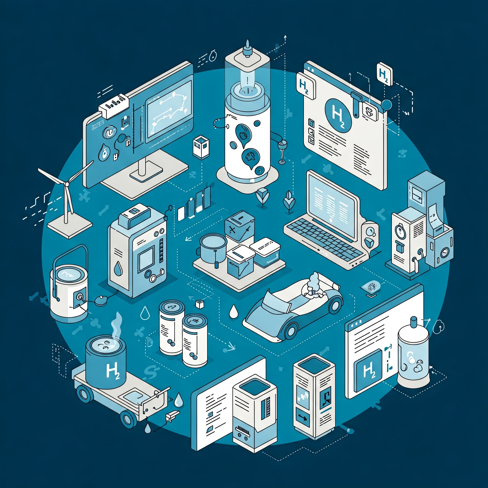 HydgenFuel platform visualization